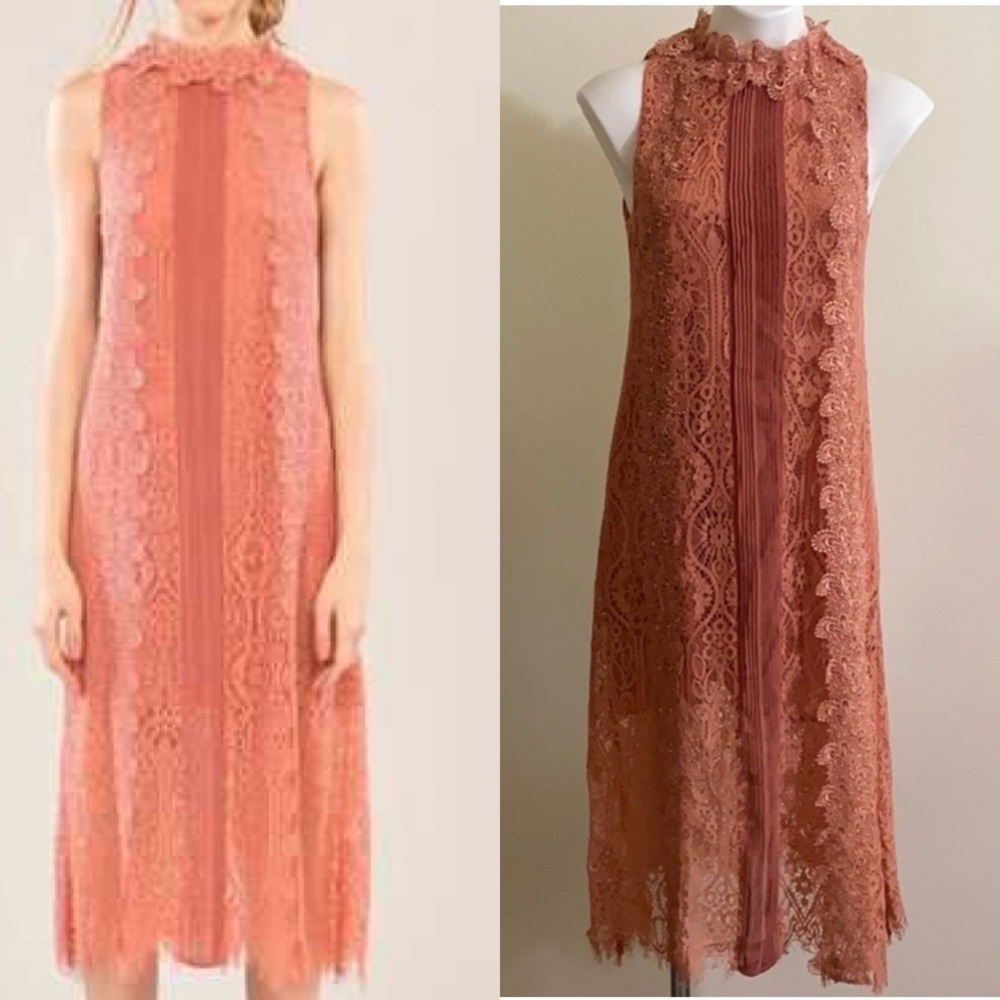 NWT Foxiedox lace halter dress size Small